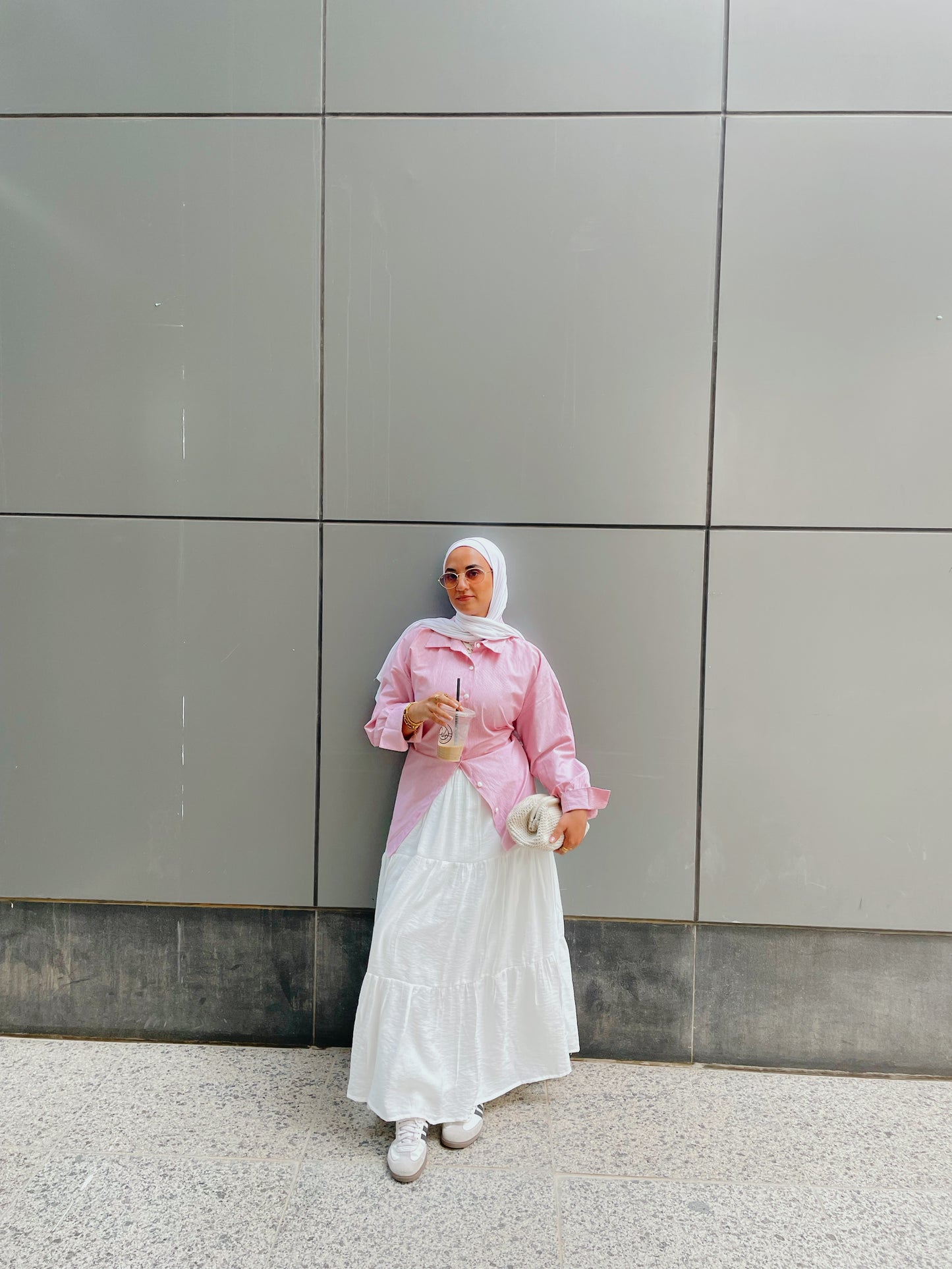 White Serene Skirt with it's lining